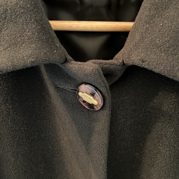 Women's Boutique Italian Sergio Feretti Jacket Pea Coat - Picture 7 of 16